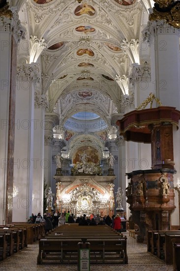 Interior view