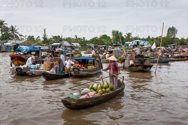 Floating market