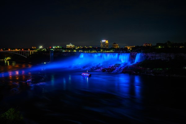 Canadian side view of Niagara Falls