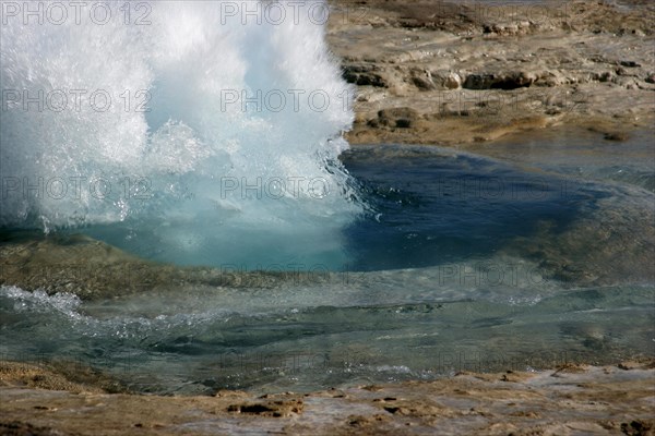 Eruption of the Strokkur