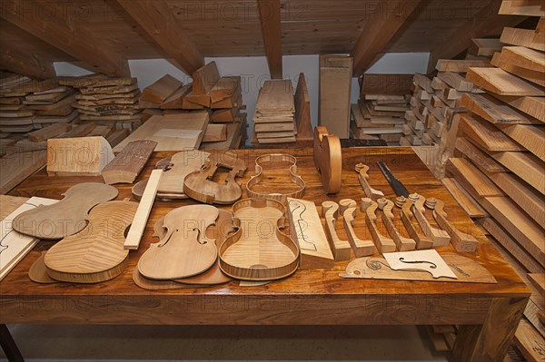 Violins from violin maker Rainer Leonhardt