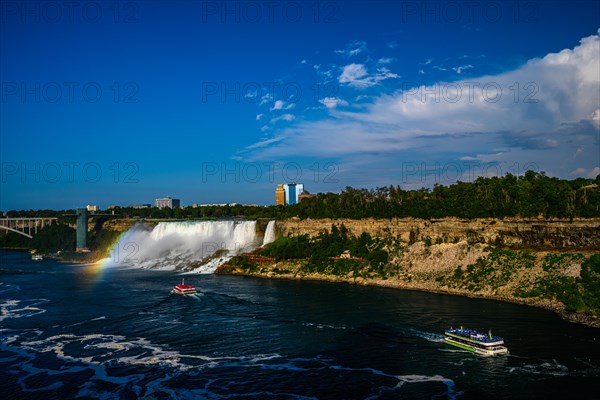 Canadian side view of Niagara Falls