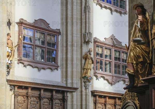 Side facade of the choir