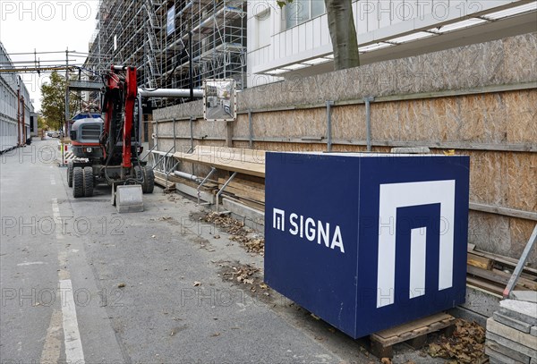 Signa construction project at Passauer Strasse 1