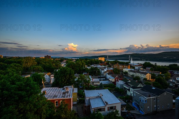 Poughkeepsie from the Walkway Over the Hudson State Historic Park