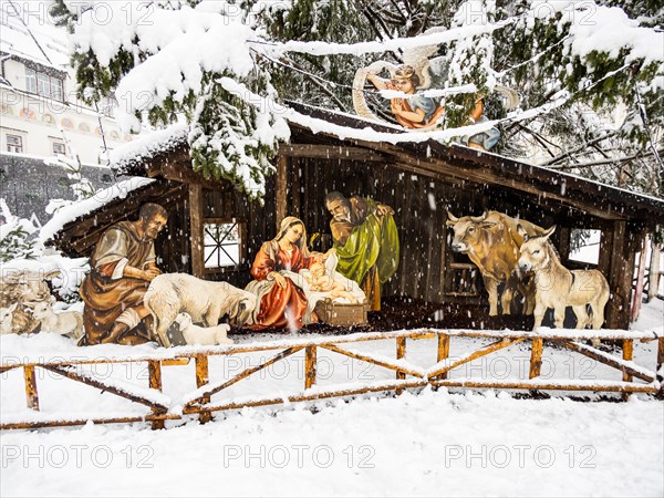 Winter atmosphere at the Advent market