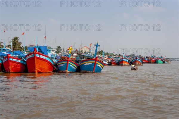 Boats on the Mekong