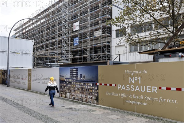 Signa construction project at Passauer Strasse 1