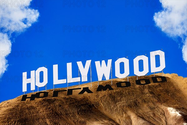 Hollywood lettering in the sunshine