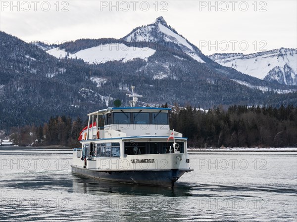 Snow-covered mountain peaks