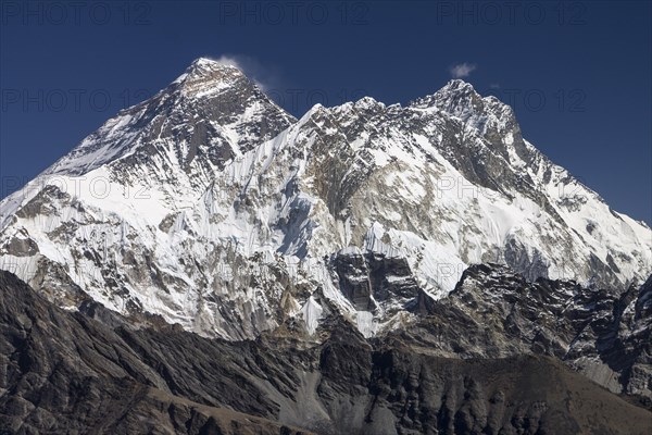 Mount Everest and Lhotse