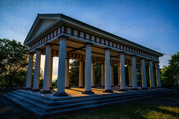 Dudley Memorial Shelter in the College Hill Park