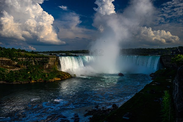 Canadian side view of Niagara Falls