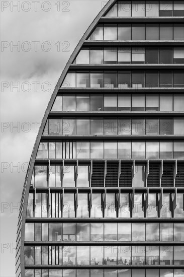 The BBVA headquarters in Madrid in Spain