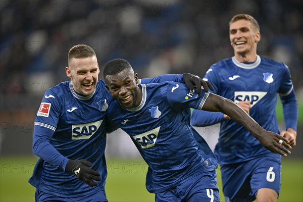 Goal celebration Ihlas Bebou TSG 1899 Hoffenheim