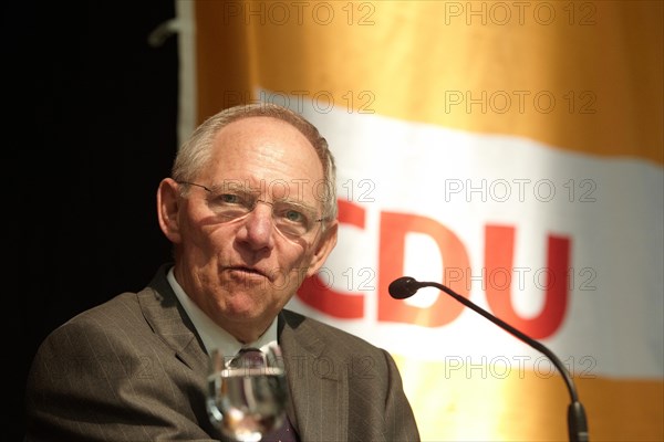 Federal Minister of Finance Wolfgang Schaeuble