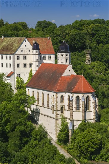 View of the castle church