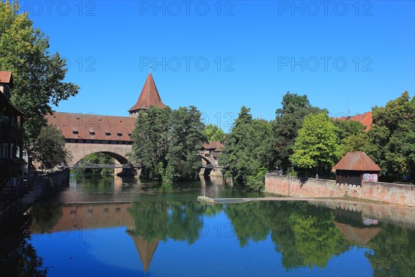 In the historic centre of Nuremberg