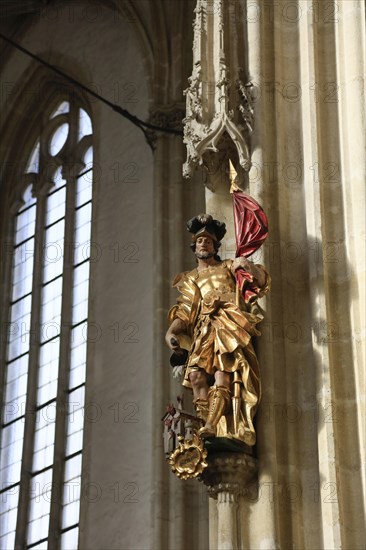 Baroque statue of St Florian