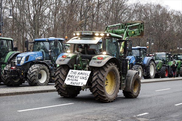 Farmers' demonstration