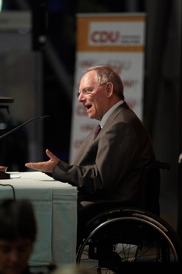 Federal Minister of Finance Wolfgang Schaeuble