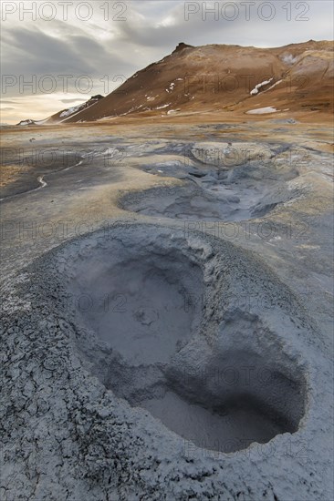 Boiling mudpools