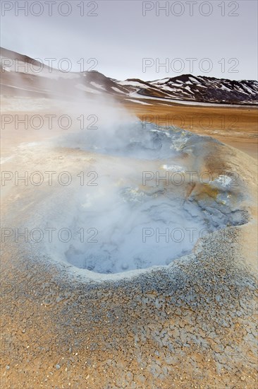 Boiling mudpool