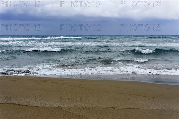 Beach near Agios Nikolaos (Aghios Nikolaos), Crete, Greece, Europe