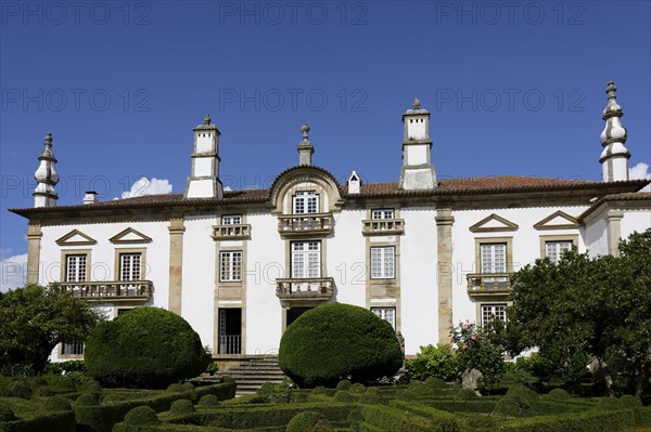 Jardim das Camelias, Mateus Palace (Fundacao da Casa de Mateus), Mateus, Vila Real, Portugal, Europe