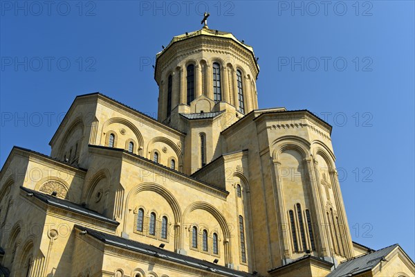 Sameba Cathedral, Holy Trinity Church, in the district of Avlabari, Tbilisi, Tbilisi, Georgia, Asia