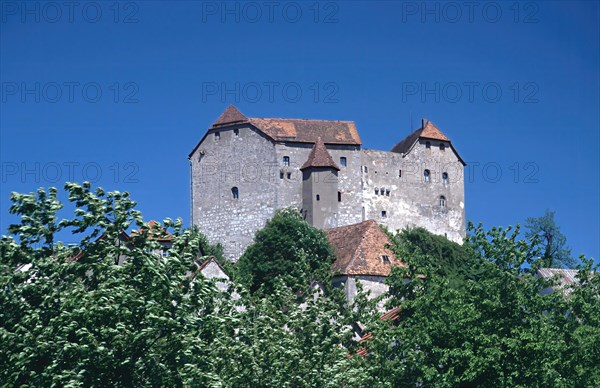 Hiltpoltstein Castle, medieval aristocratic castle from the 11th or 12th century, Hiltpoltstein, Forchheim district, Upper Franconia, Bavaria, Germany, Europe