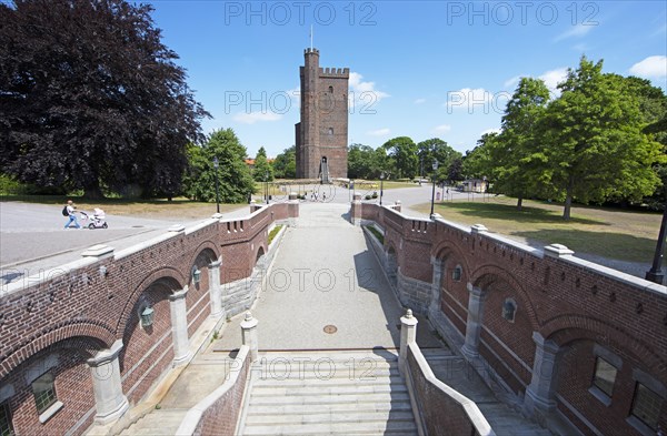 Kaernan Medieval Tower, Helsingborg, Skane laen, Sweden, Europe