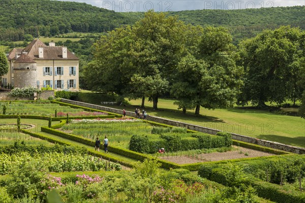 Chateau de Barbirey, Commarin, Departement Cote-d'Or, Burgundy, Bourgogne-Franche-Comte, France, Europe