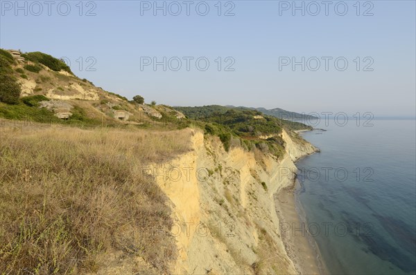 Bunker on the headland of Cape Rodon, Albania, Europe