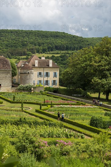 Chateau de Barbirey, Commarin, Departement Cote-d'Or, Burgundy, Bourgogne-Franche-Comte, France, Europe