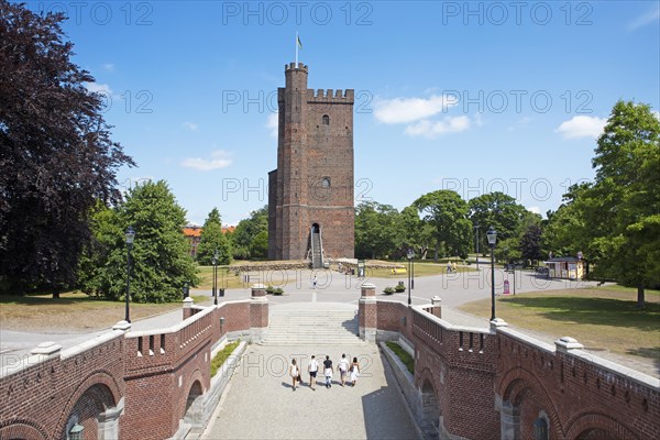 Kaernan Medieval Tower, Helsingborg, Skane laen, Sweden, Europe