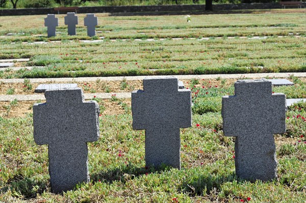 German military cemetery, Maleme, Crete, Greece, Europe