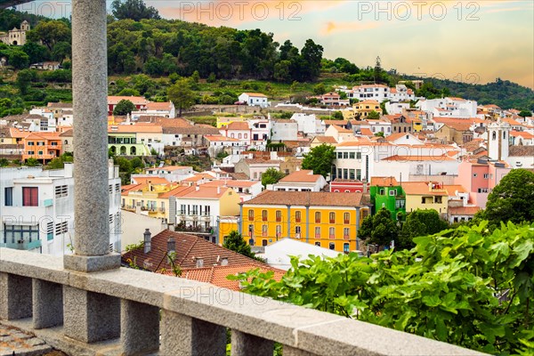 Beautiful view of mountainous Monchique, Algarve, southern Portugal