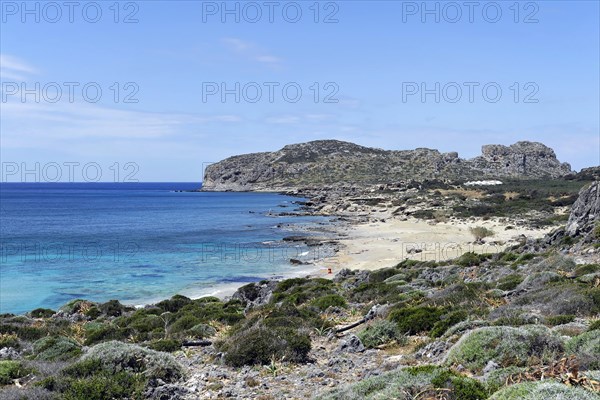 Falassarna beach, west coast, Crete, Greece, Europe