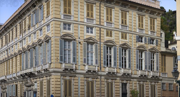 Palazzo Negrtone, built in 1701, UNESCO World Heritage Site since 2006, Piazza delle Fontane Marose, 3-4, Genoa, Italy, Europe