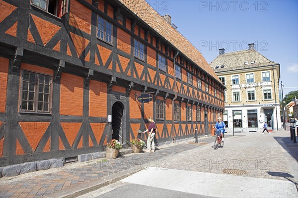 Jacob Hansen's house, the oldest residential building in Helsingborg, Skane laen, Sweden, Europe