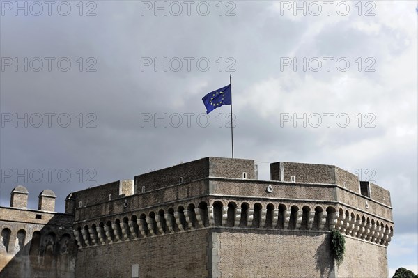 Detail, Castel Sant'Angelo, Castel Sant'Angelo, Rome, Italy, Europe