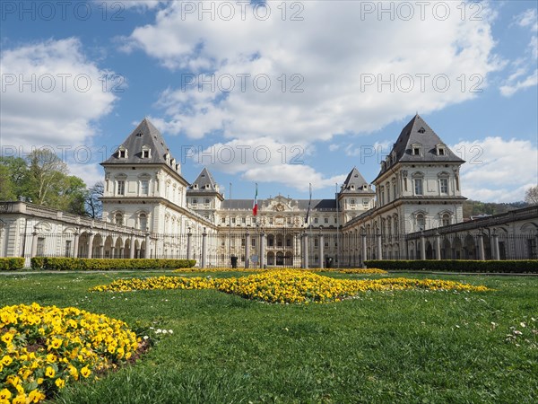 Castello del Valentino in Turin, Italy, Europe