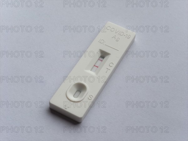 Positive Covid 19 antigen rapid test