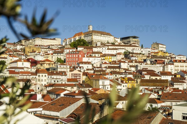 Beautiful view at the town from above, Coimbra