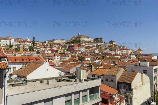 Beautiful view at the town from above, Coimbra