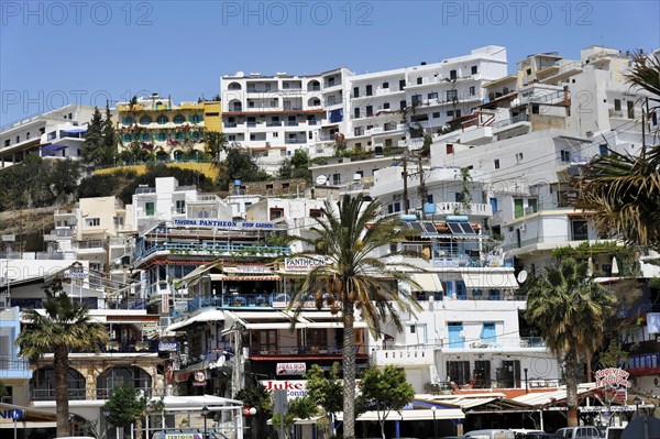 Hotels and restaurants, Agia Roumeli, Crete, Greece, Europe