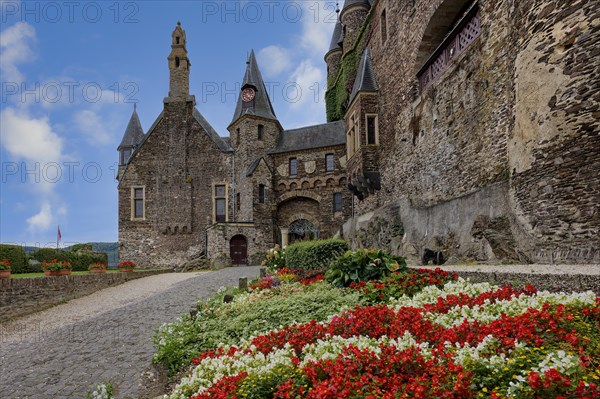 Former Imperial Castle, Entrance, Cochem, Rhineland Palatinate, Germany, Europe