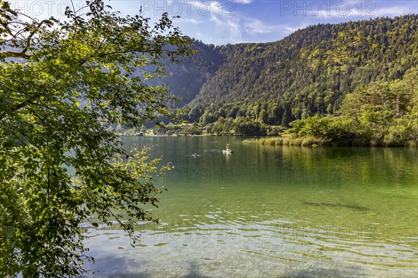 Thumsee, 21 m deep, Bad Reichenhall, Bavaria, Germany, Europe