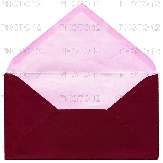 Red envelope isolated